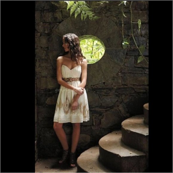 Moulinette Soeurs Windcatcher Strapless Dress - Picture 2 of 12